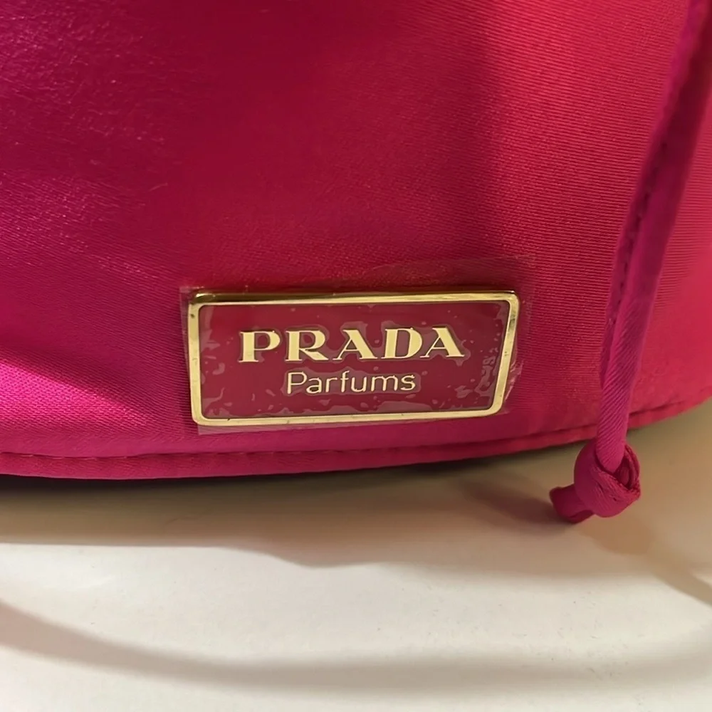 PRADA Parfums Pouch Drawstring Pink